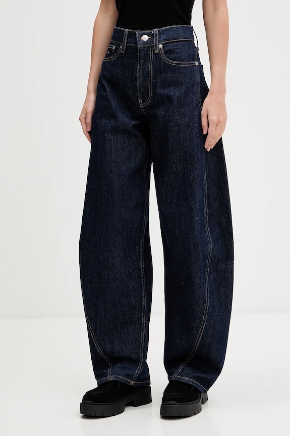 Rifle Tommy Jeans Planet friendly tmavomodrá DW0DW22617