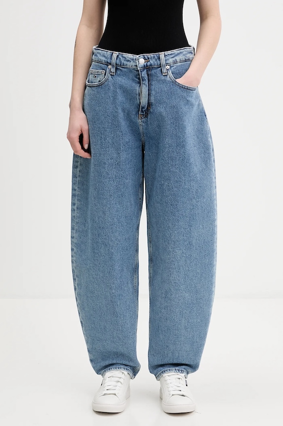 Tommy Jeans jeansy Planet friendly niebieski DW0DW22618
