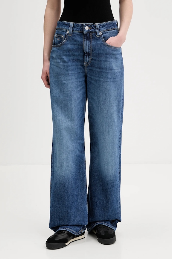 Tommy Jeans jeansy Planet friendly granatowy DW0DW22624