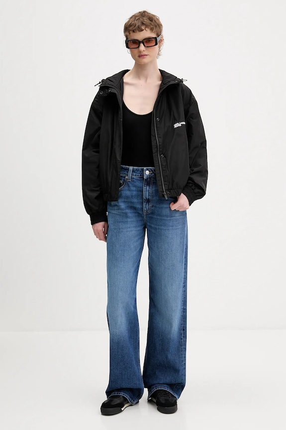 Tommy Jeans jeansy DW0DW22624 granatowy SS26