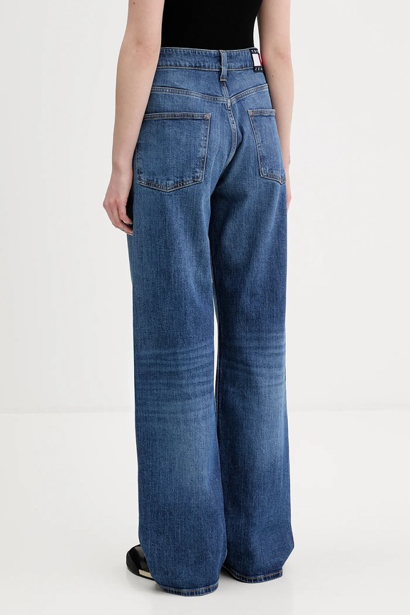 Odzież Tommy Jeans jeansy DW0DW22624 granatowy