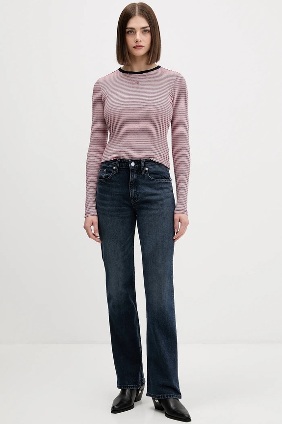 Rifle Tommy Jeans DW0DW22626 tmavomodrá SS26