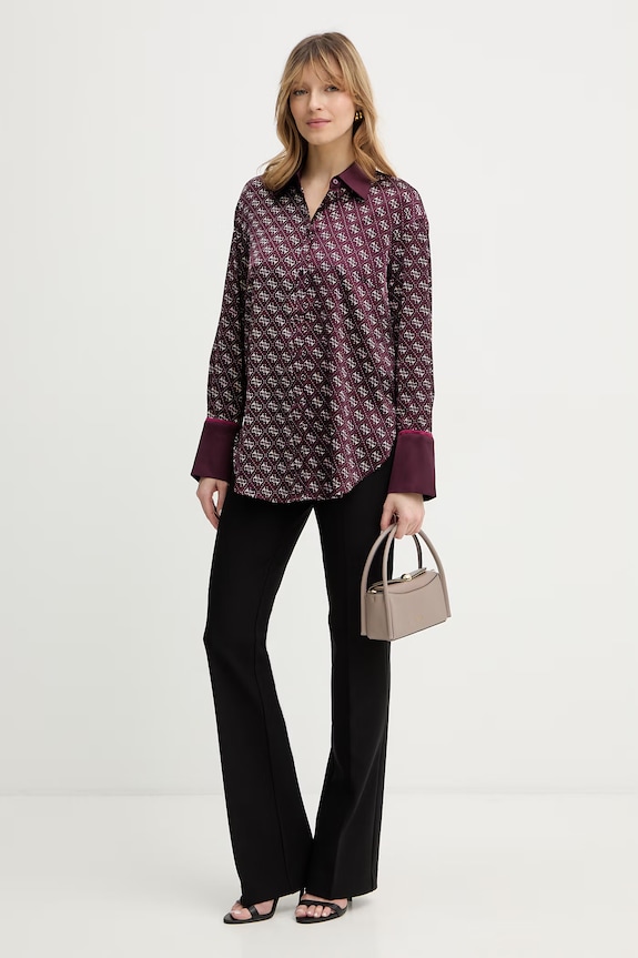 Marciano by Guess pantaloni FRIDA 6RGB00.6302A negru SS26