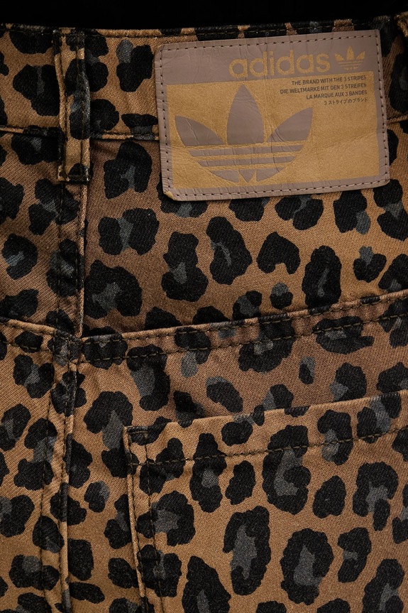 Džíny adidas Originals KA2680 hnědá