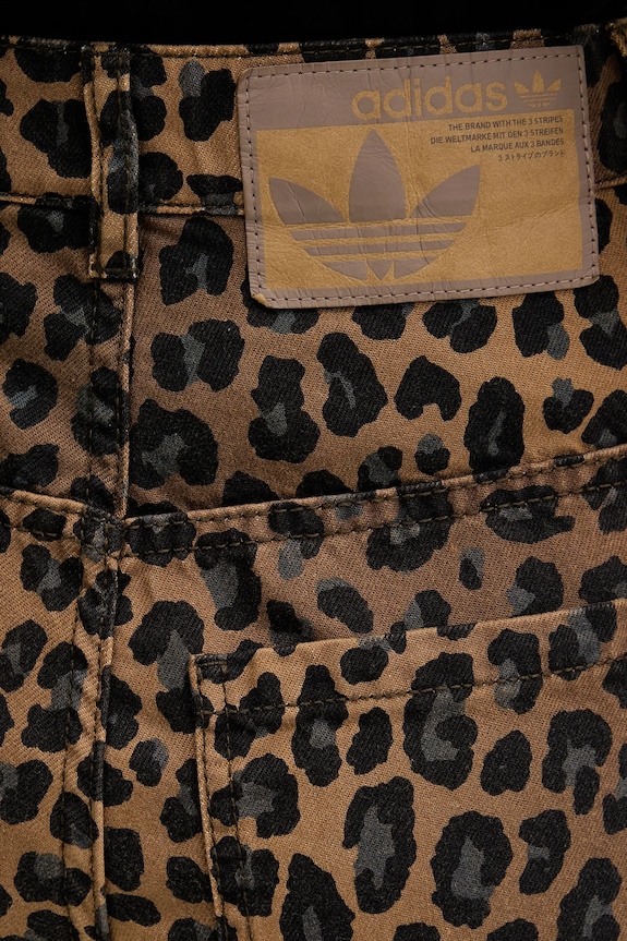 Džíny adidas Originals KA2680 hnědá