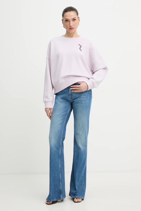 Kavbojke BOSS Orange C SOFT BOOTCUT LR 50552493 modra SS26