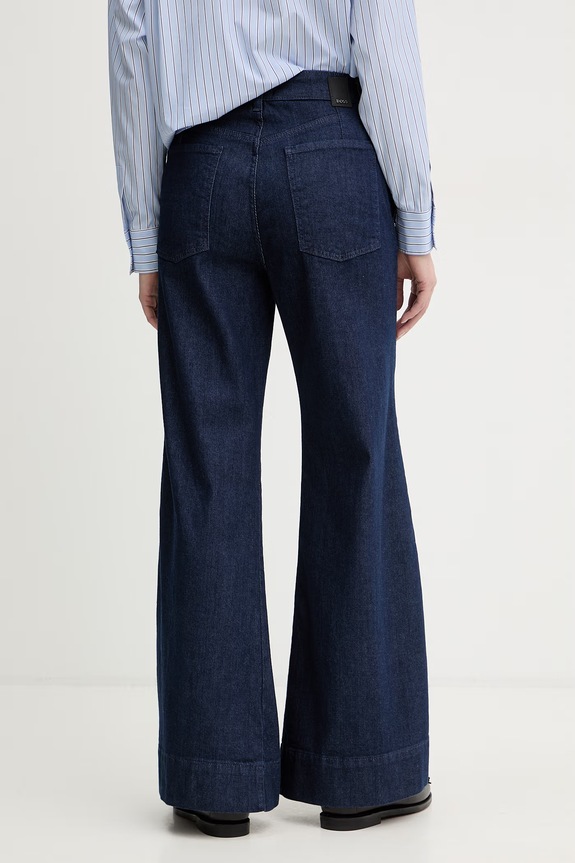 Odzież BOSS jeansy ROSALYA-FLARE 50552627 granatowy