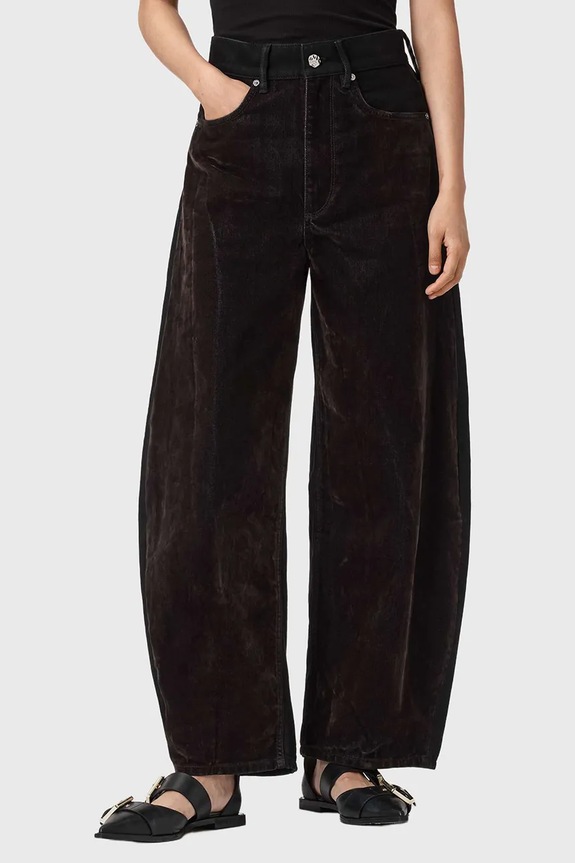 Rifle AllSaints Planet friendly čierna W073ED
