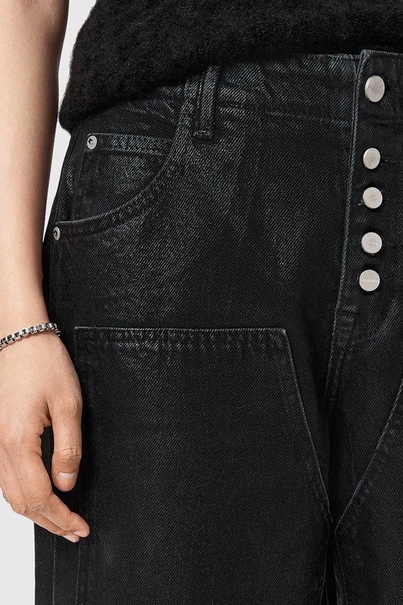 Abbigliamento AllSaints jeans W070EB nero