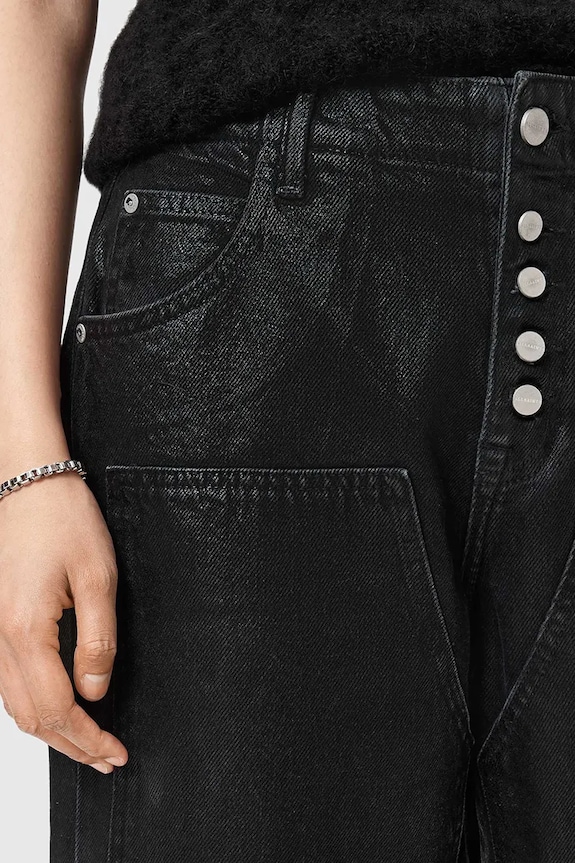 Abbigliamento AllSaints jeans W070EB nero