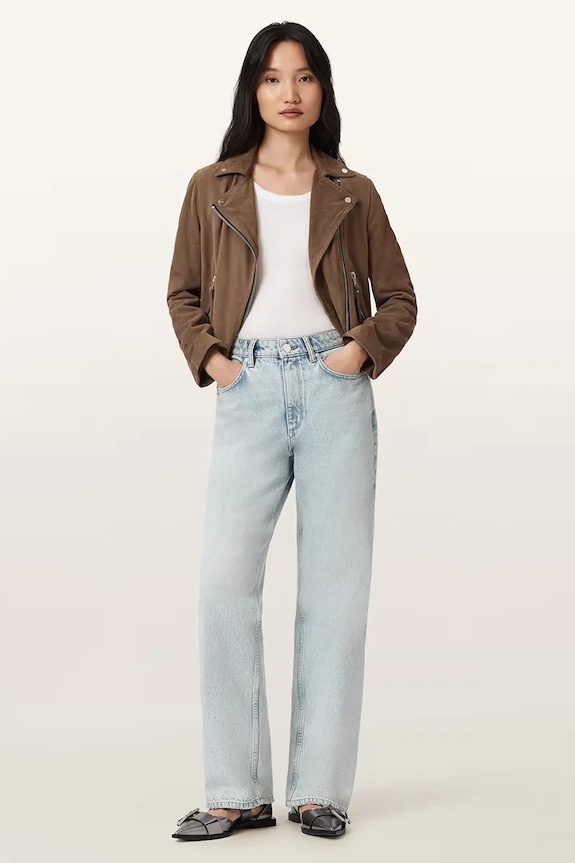 Rifle AllSaints modrá W085ED