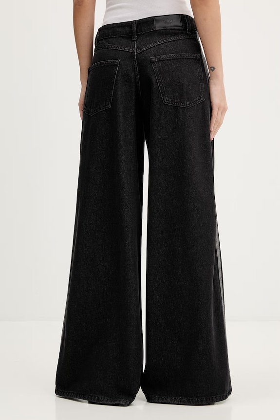 Îmbrăcăminte adidas Originals blugi wide leg de damă Firebird KD2905 negru