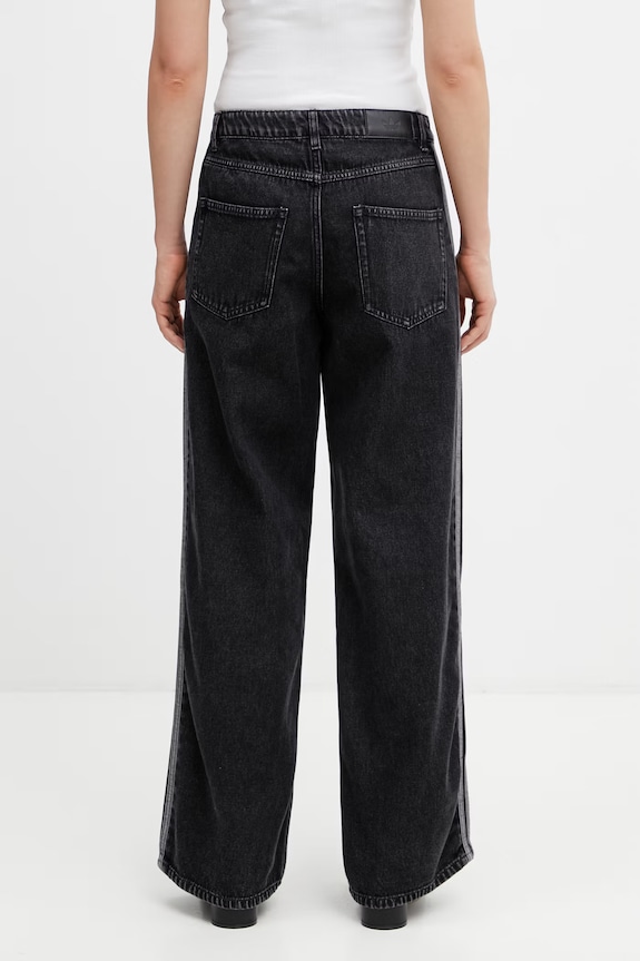 Îmbrăcăminte adidas Originals Firebird blugi straight pentru femei KD2909 negru