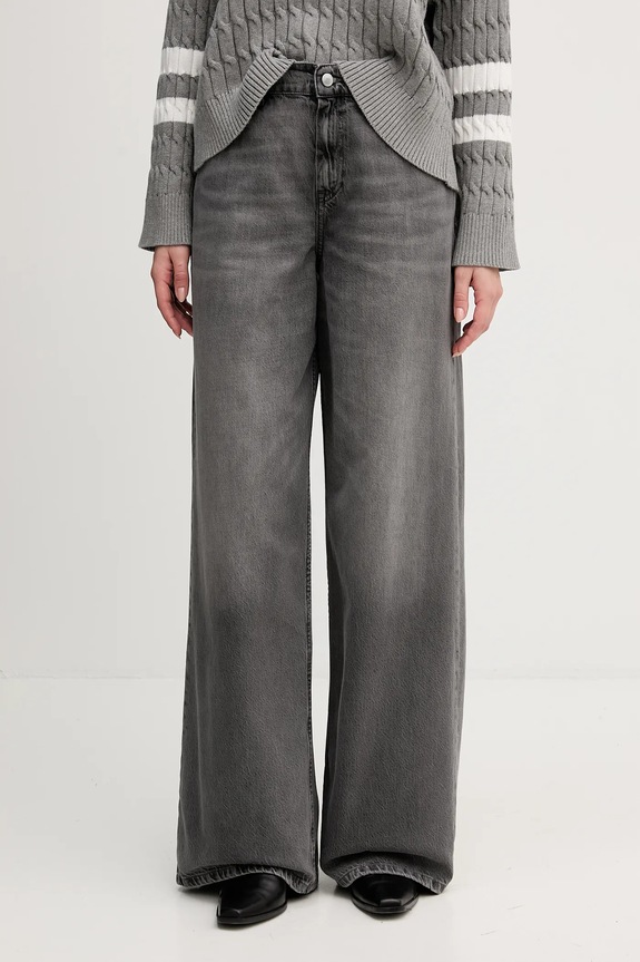 Kavbojke Tommy Hilfiger Prijazno od planeta črna WW0WW49782