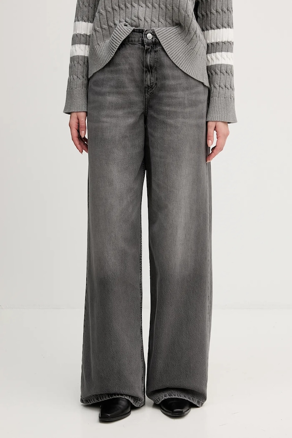 Kavbojke Tommy Hilfiger Prijazno od planeta črna WW0WW49782