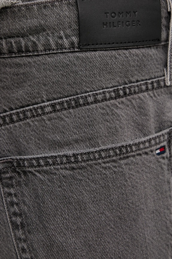 Kavbojke Tommy Hilfiger črna WW0WW49782