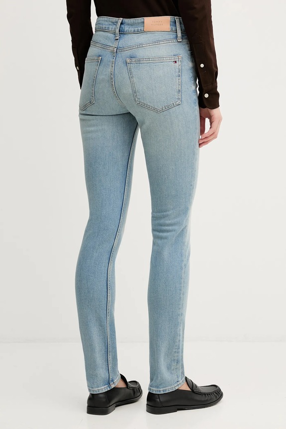 Odzież Tommy Hilfiger jeansy WW0WW47694 niebieski