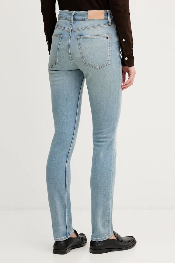 Odzież Tommy Hilfiger jeansy WW0WW47694 niebieski