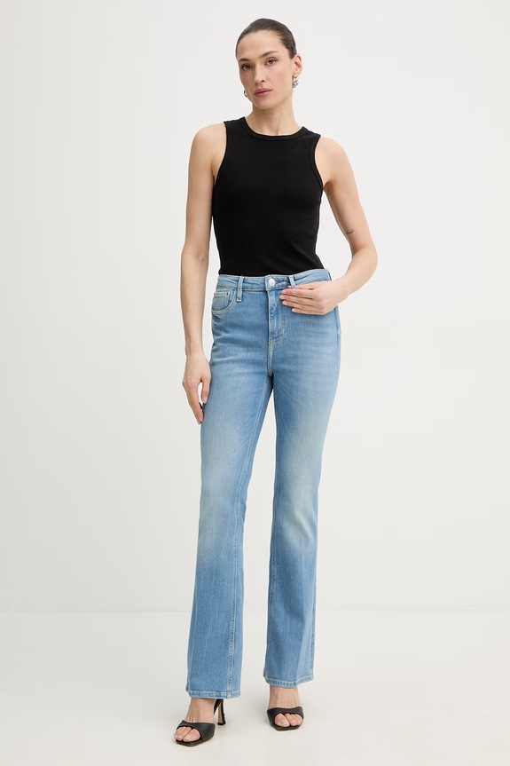 Guess jeansy W6RA0L.D6882 niebieski SS26