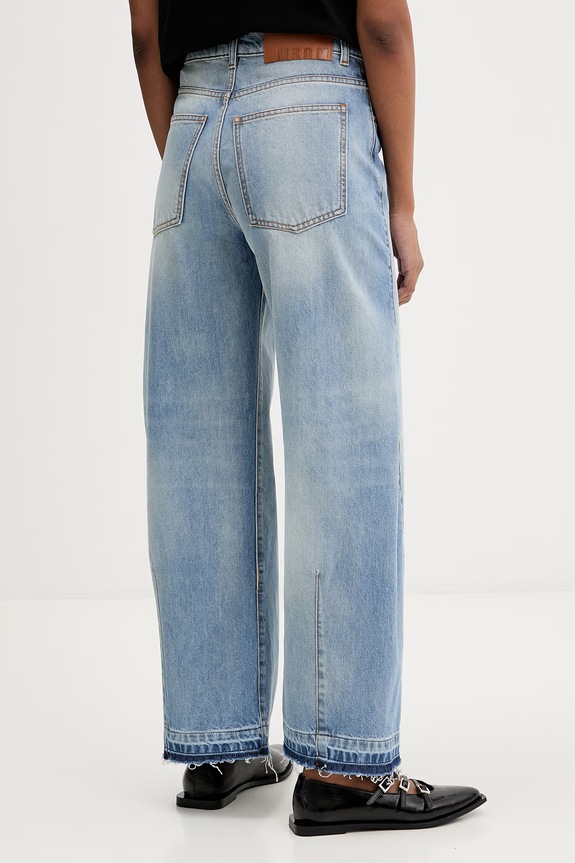 Ρούχα Τζιν παντελόνι MSGM 4041MDP239L.267279 μπλε