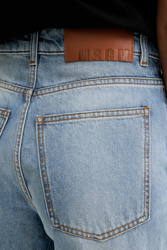Τζιν παντελόνι MSGM μπλε 4041MDP239L.267279