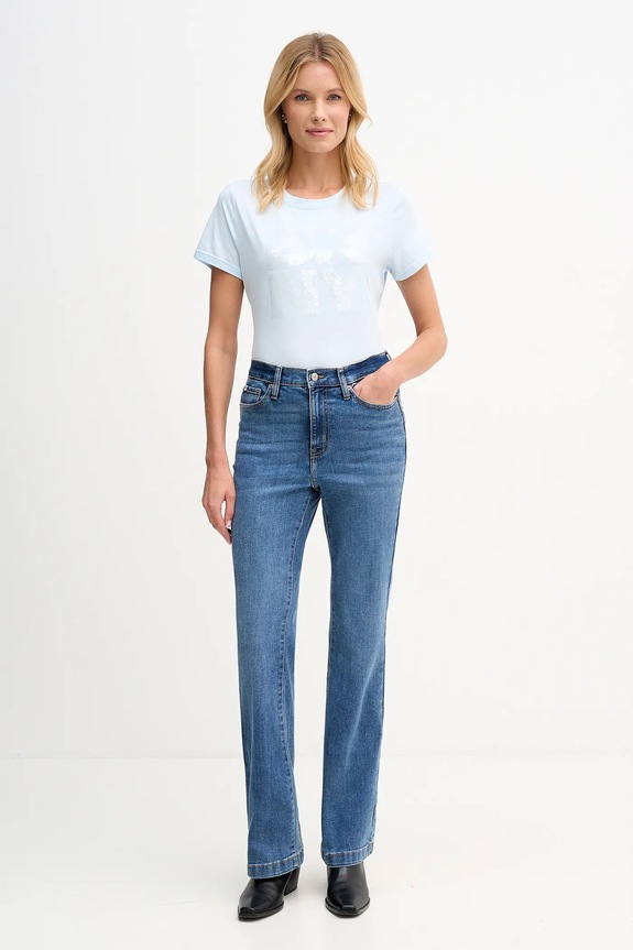 Τζιν παντελόνι Dkny DJ5M4005 μπλε SS26