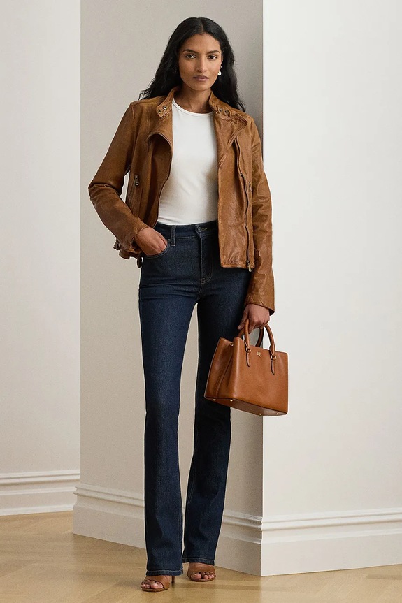 Ρούχα Τζιν παντελόνι Lauren Ralph Lauren 200936394 σκούρο μπλε