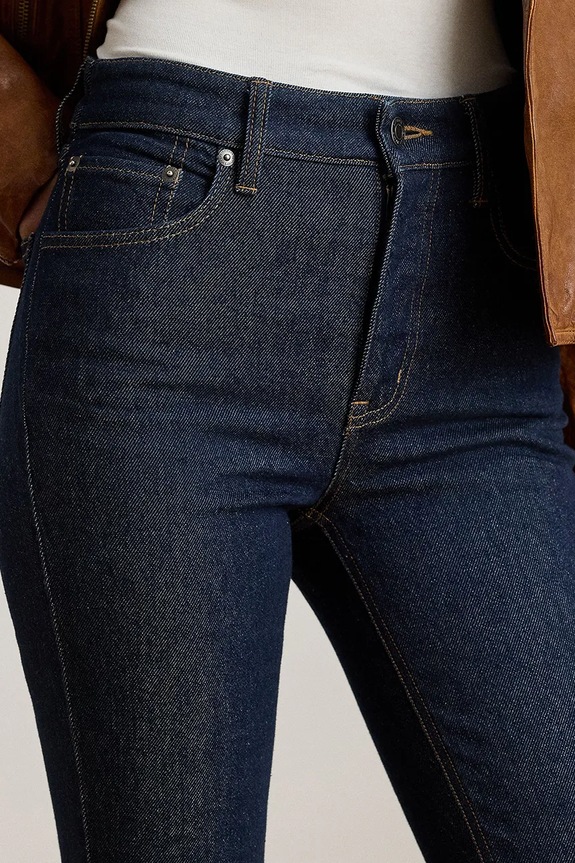 Τζιν παντελόνι Lauren Ralph Lauren σκούρο μπλε 200936394