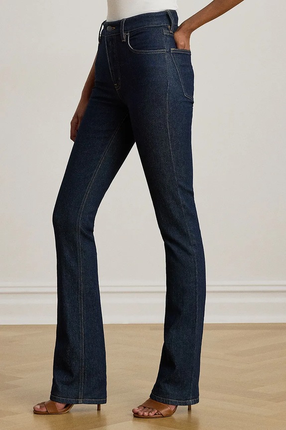 Τζιν παντελόνι Lauren Ralph Lauren 200936394 σκούρο μπλε