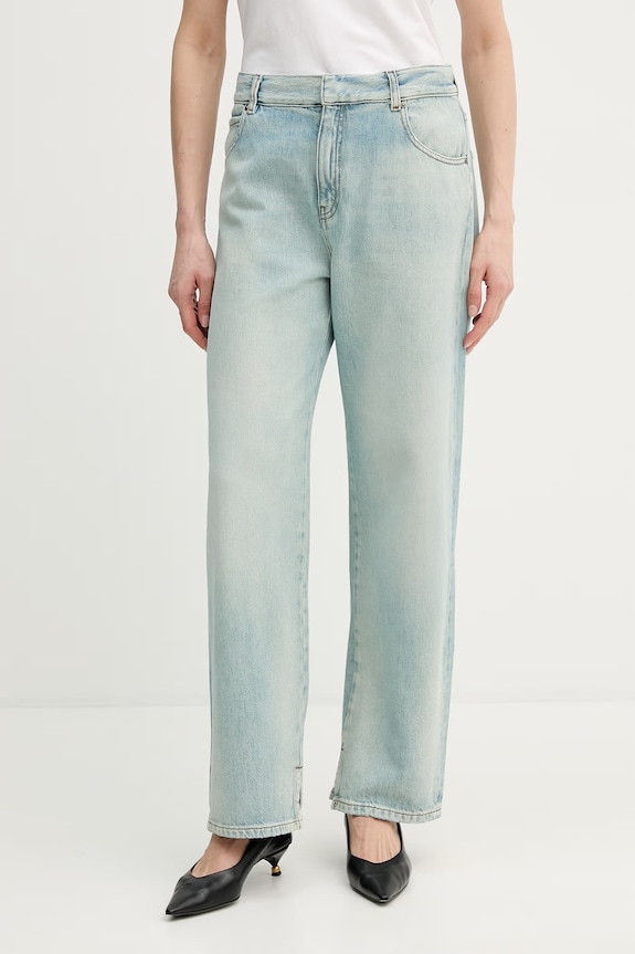 Pinko rifle relaxed fit dámske modrá 104600.A379