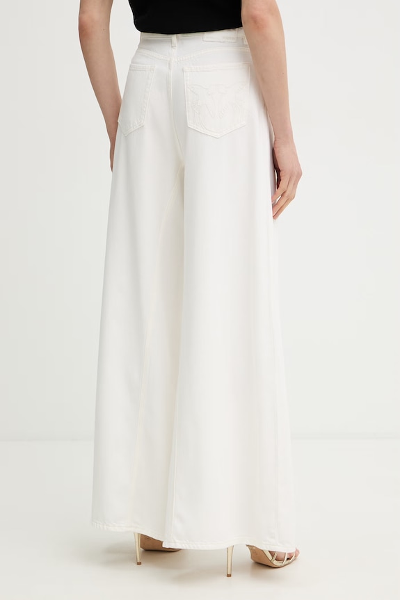 Oblečenie Pinko rifle relaxed fit dámske 106228.A32P béžová