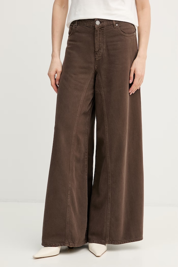 Pinko Jeans relaxed fit pentru femei maro 106228.A32P