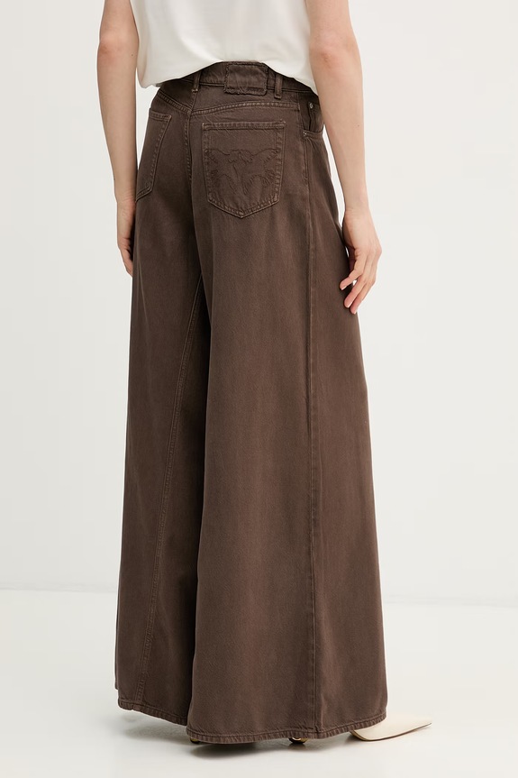 Îmbrăcăminte Pinko Jeans relaxed fit pentru femei 106228.A32P maro