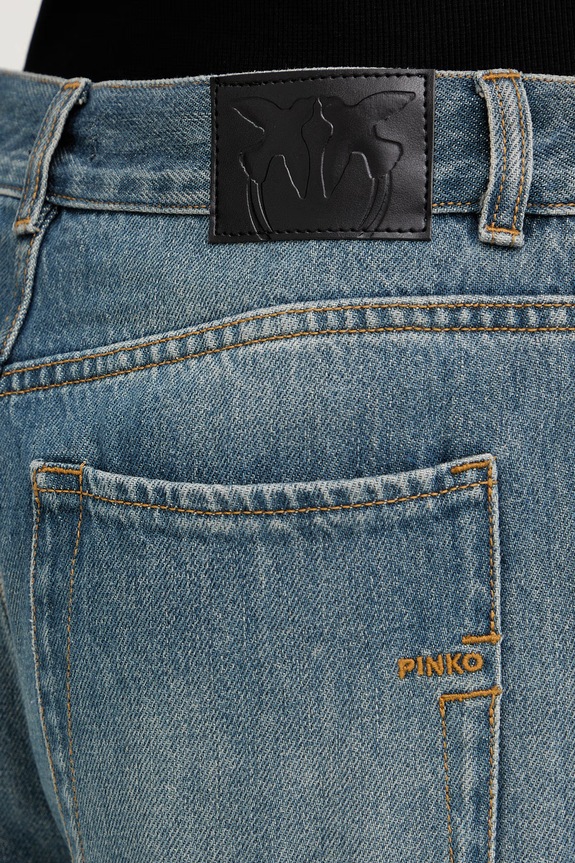 Pinko jeansy niebieski 106387.A35M