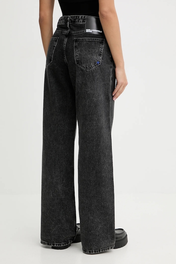 Ρούχα Τζιν παντελόνι Karl Lagerfeld Jeans B1W10060 μαύρο
