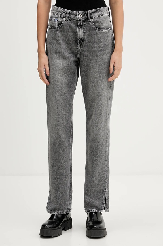 Rifle Karl Lagerfeld Jeans sivá B1W10071