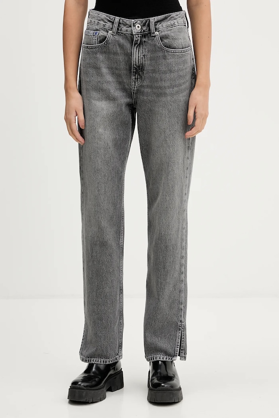 Rifle Karl Lagerfeld Jeans sivá B1W10071