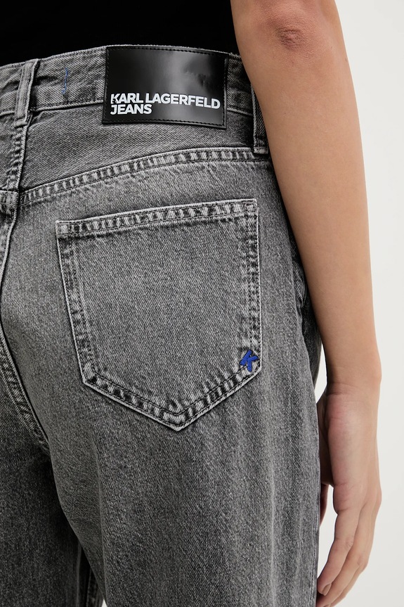 Rifle Karl Lagerfeld Jeans sivá B1W10071