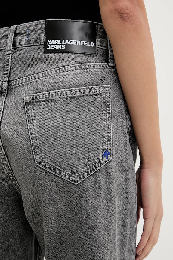Rifle Karl Lagerfeld Jeans sivá B1W10071