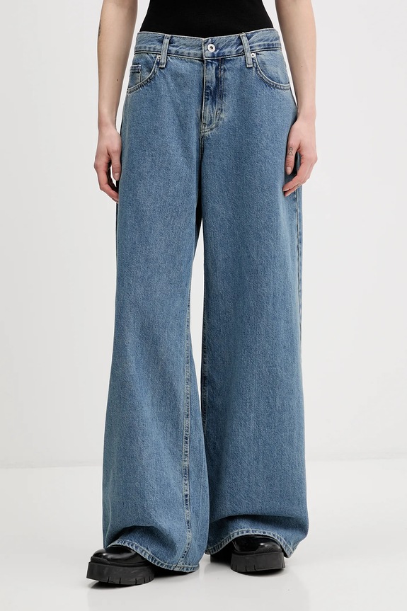Kavbojke Karl Lagerfeld Jeans modra B1W10079