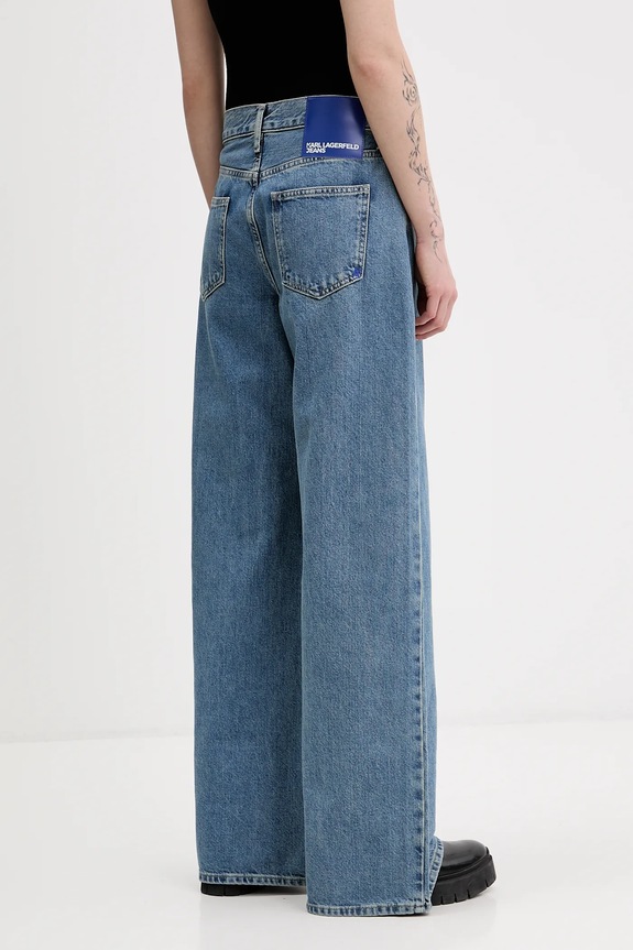 Oblačila Kavbojke Karl Lagerfeld Jeans B1W10079 modra