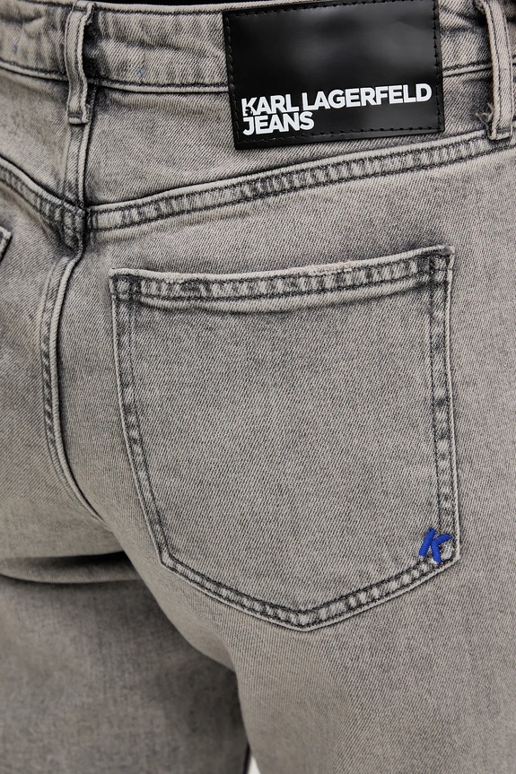 Τζιν παντελόνι Karl Lagerfeld Jeans γκρί B1W10067