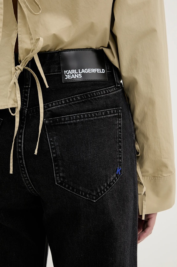 Karl Lagerfeld Jeans jeansy B1W10072 czarny