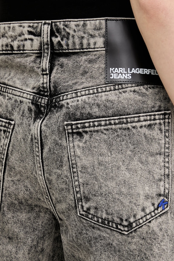Rifle Karl Lagerfeld Jeans sivá B1W10081