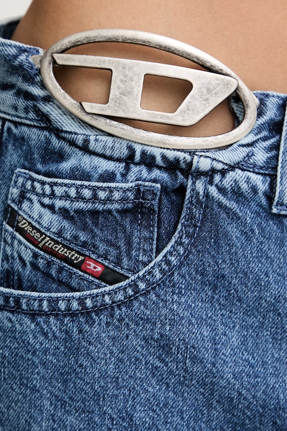 Diesel blugi wide leg pentru femei 1996 D-SIRE-S4 L.32 albastru A21717.0ADCD