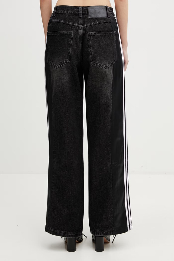 Clothing adidas Originals straight jeans Women's KS3878 black