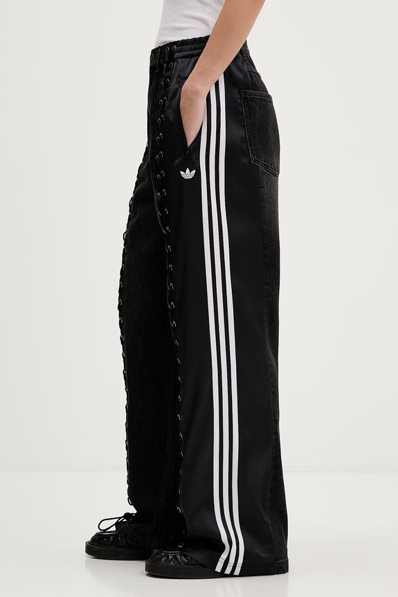 adidas Originals Дънки прави дамски черен KS3878