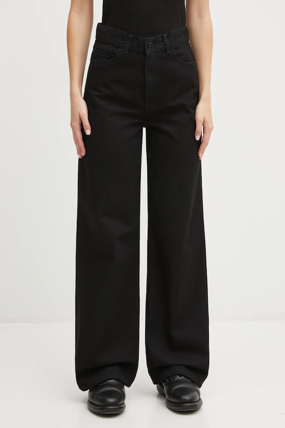 Carhartt WIP jeansy W Jane Pant high czarny I030497.8902