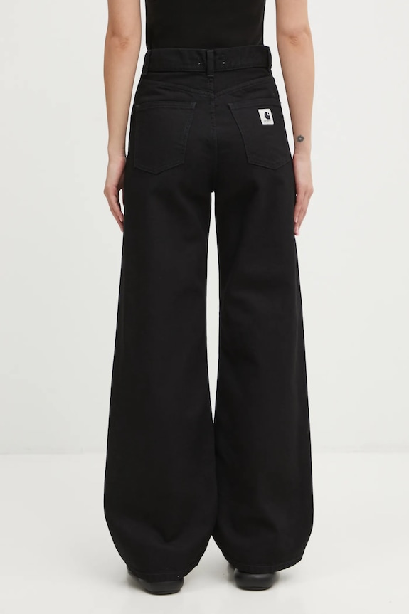 Odzież Carhartt WIP jeansy W Jane Pant I030497.8902 czarny