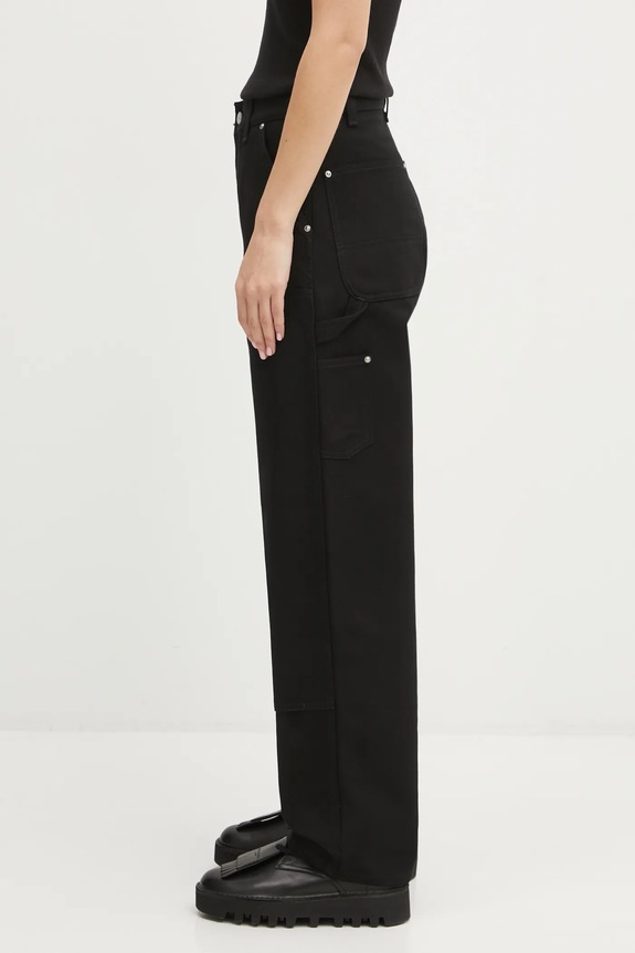 Carhartt WIP trousers W Brandon Double Knee Pant I036352.8901 black SS26